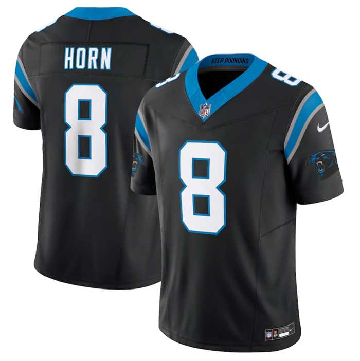 Men & Women & Youth Carolina Panthers #8 Jaycee Horn Black 2023 F.U.S.E. Vapor Untouchable Stitched Football Jersey->buffalo bills->NFL Jersey